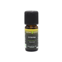 Olejek eteryczny cytrynowy BIO 10 ml Aroma Łysoń – naturalny olejek aromaterapeutyczny z cytryny, 100% czysty i ekologiczny.