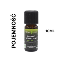 Olejek eteryczny drzewo herbaciane BIO Aroma Łysoń – pojemność 10 ml, naturalny olejek 100% z certyfikatem BIO.