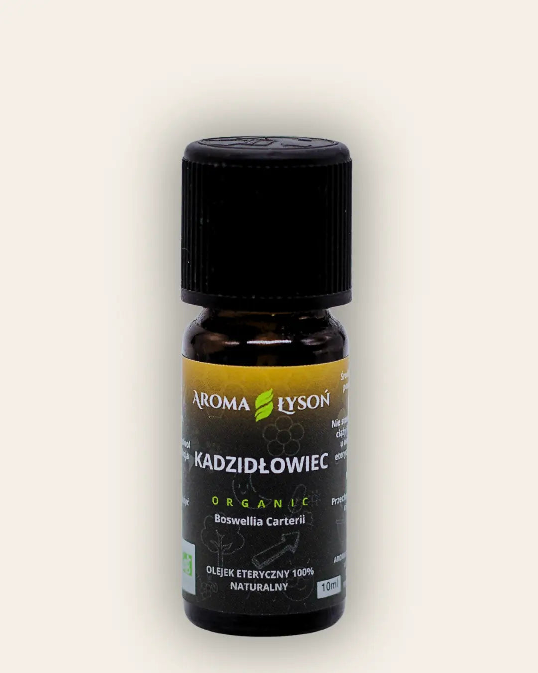 Olejek eteryczny kadzidłowy BIO 10 ml Aroma Łysoń – naturalny olejek aromaterapeutyczny z kadzidła, 100% czysty i ekologiczny