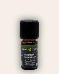 Olejek eteryczny tymianek z thujanolem BIO 10 ml Aroma Łysoń – naturalny olejek aromaterapeutyczny z tymianku, 100% czysty i ekologiczny.