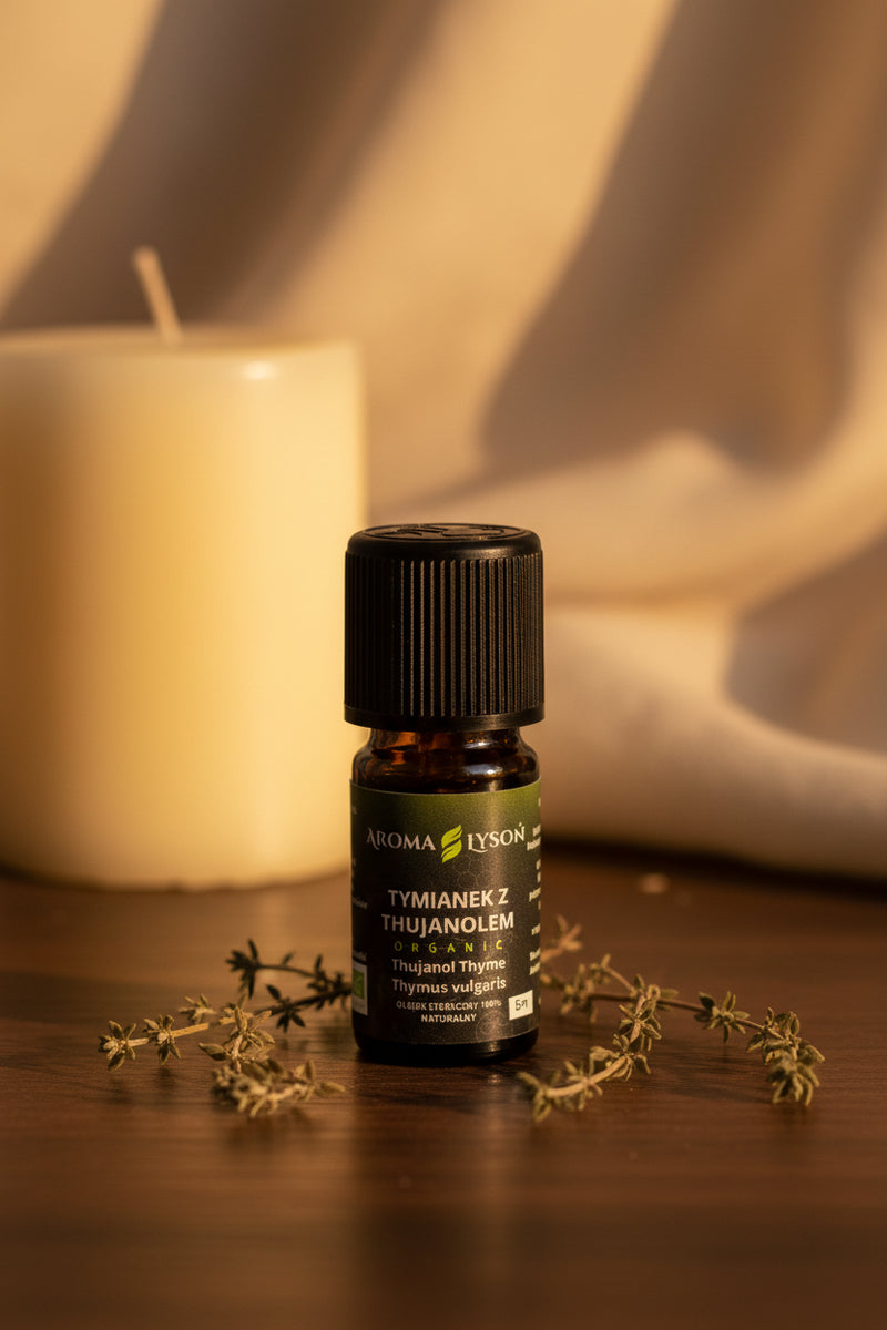 Olejek eteryczny tymianek z thujanolem BIO 10 ml Aroma Łysoń Lifestyle