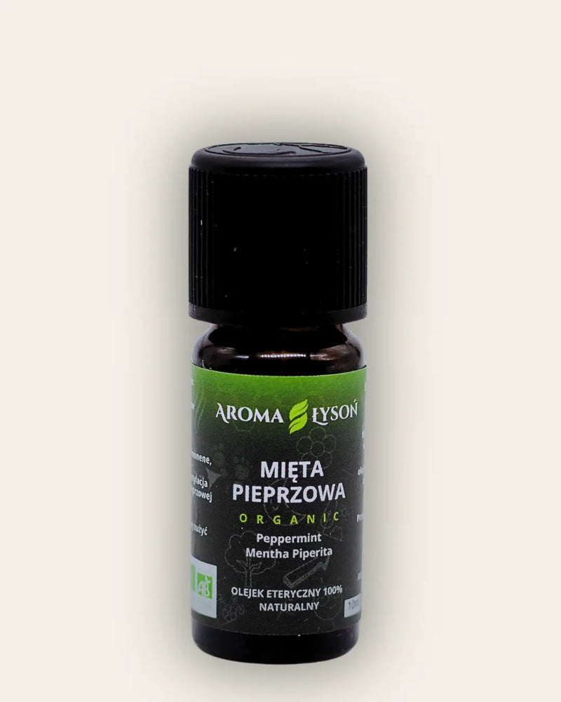 
Olejek eteryczny z mięty pieprzowej BIO 10 ml Aroma Łysoń – naturalny olejek aromaterapeutyczny z mięty pieprzowej, 100% czysty i ekologiczny.Lifestylowe
